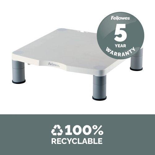 Fellowes Standard Monitor Stand Platinum 91712