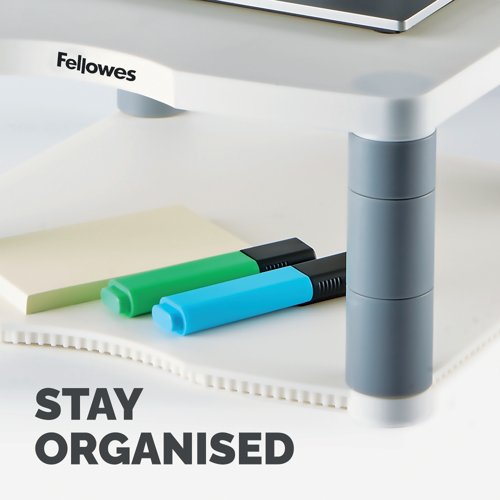 Fellowes Premium Monitor Stand Platinum 9171701