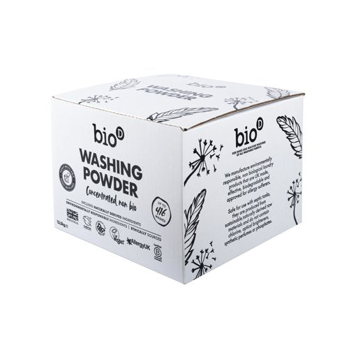 Biod Non-Bio Washing Powder Fragrance Free 12.5kg BWP12a