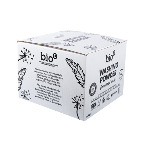 Biod Non-Bio Washing Powder Fragrance Free 12.5kg BWP12a