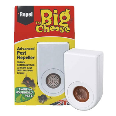 The Big Cheese Advanced Pest Repeller | Humane & Ultra-Sound | Rats & Mice (STV789)