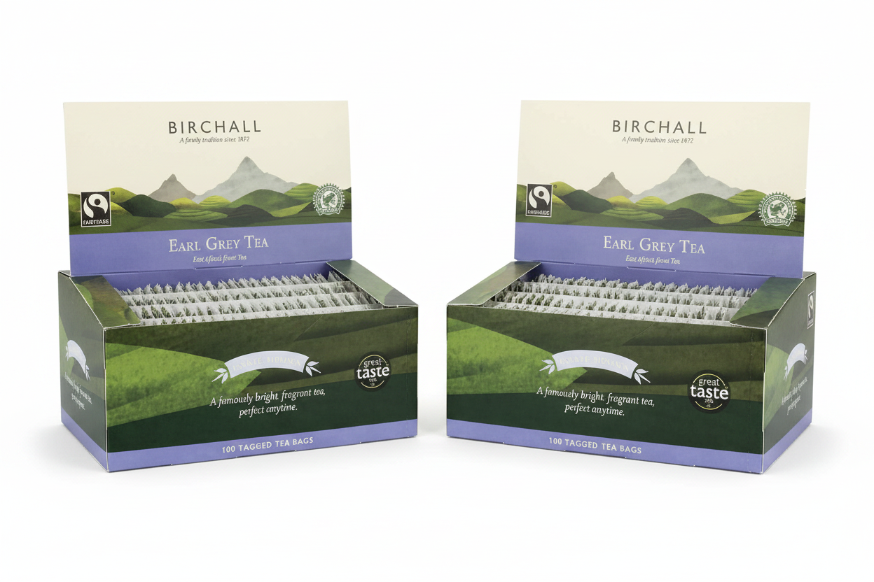 Birchall Earl Grey | String & Tagged Teabags | 1 x 100's