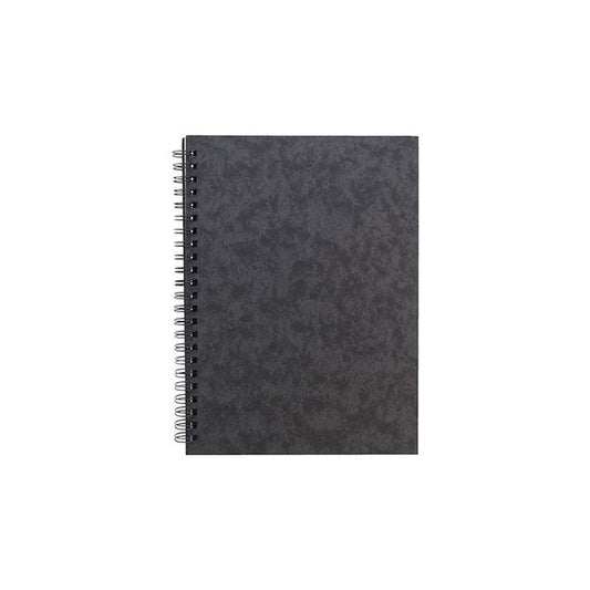 Pressboard A5 Black Sidebound Pad Pack 10's - UK BUSINESS SUPPLIES