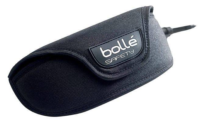 Bolle ETUIB Semirigid Polyester Case with Belt Clip and with Belt Loop, Black