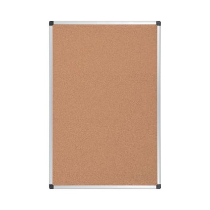 Bi-Office Aluminium Frame Cork Noticeboard 900x600mm CA031170