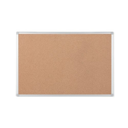 Bi-Office Earth-It Aluminium Frame Cork Board 900x600mm CA031790