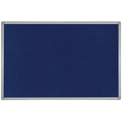 Bi-Office Aluminium Trim Board 1200x900mm Blue FB1443186