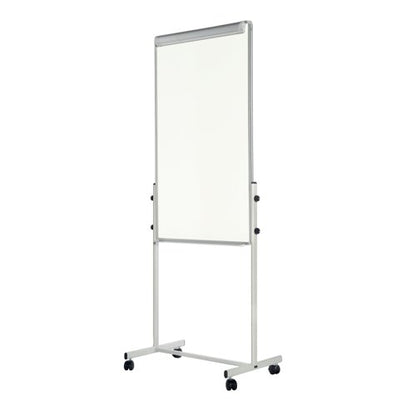 Bi-Office White Portable Duo Board And Flipchart Easel EA4724075