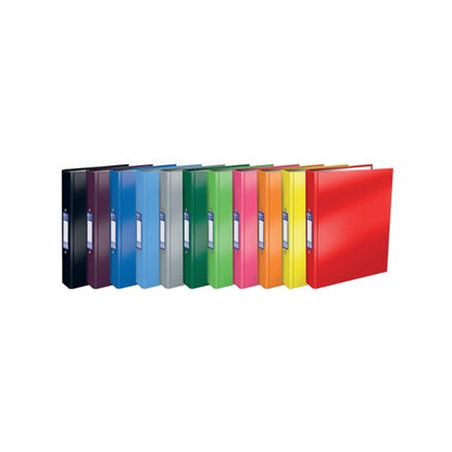 Oxford 25mm 2 O-Ring Binder Laminated A4 Plus Black 400017753
