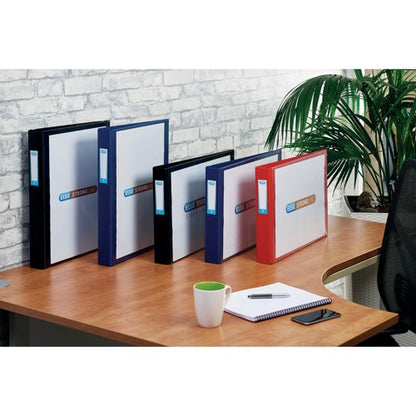 Elba Vision 30Mm 4D-Ring Binder Upright A3 Blue 400009731