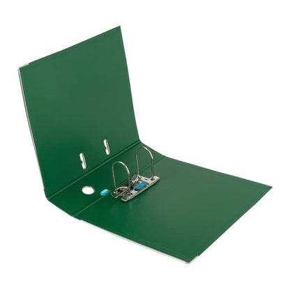 Elba 70Mm Lever Arch File Plastic Green A4 100202174