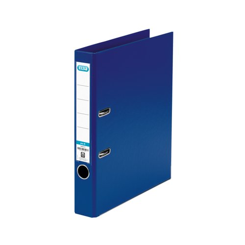 Elba 50Mm Lever Arch File Plastic A4 Blue 100025925