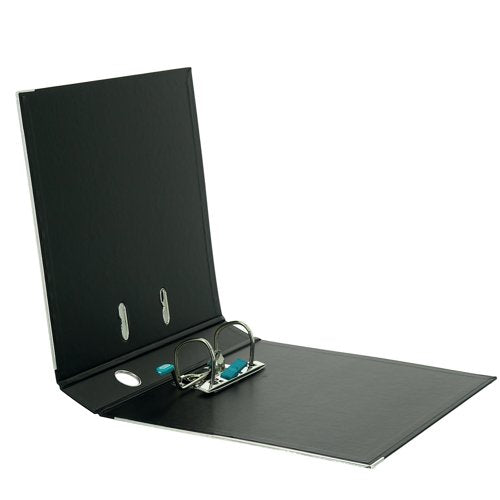 Elba 50Mm Lever Arch File Plastic A4 Black 100202102