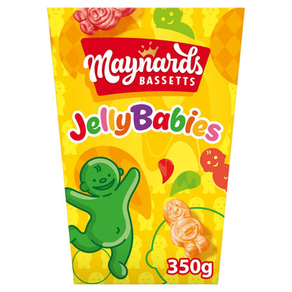Maynards Bassetts Jelly Babies Sweets Carton 3 x 350g
