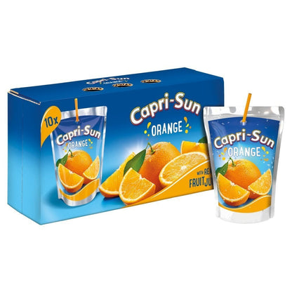 Capri-Sun Orange Juice Drinks, Pouches 10 x 200ml