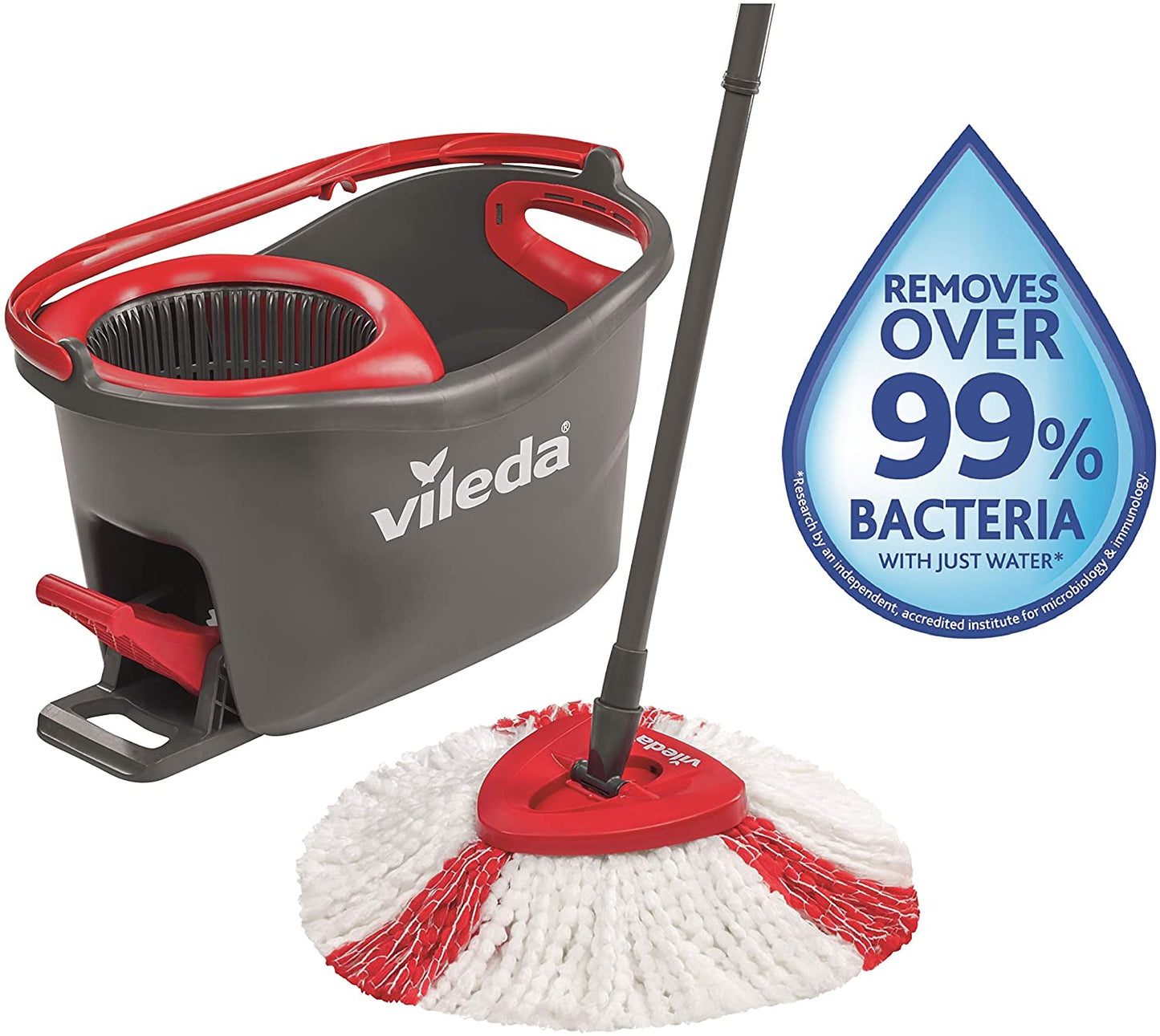 Vileda Turbo Microfibre Mop and Bucket Set