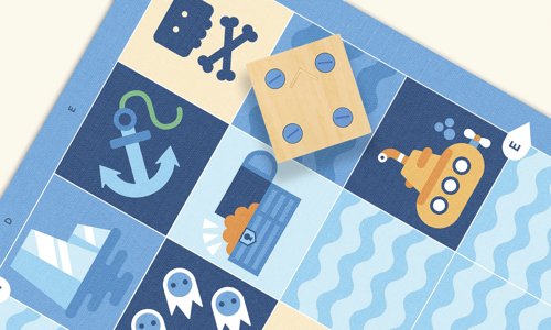 Cubetto Blue Ocean Adventure Map with Story Book PRIMO009A