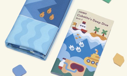 Cubetto Blue Ocean Adventure Map with Story Book PRIMO009A