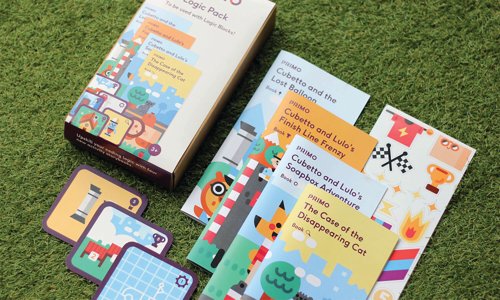 Cubetto Logic Pack Activity Story Books and Flash Cards PRIMO021A