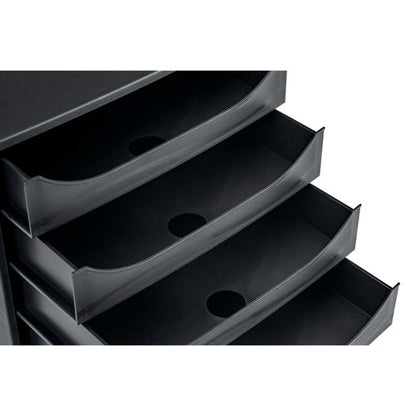 Contour Ergonomics 4 Drawer Set Black CE06114