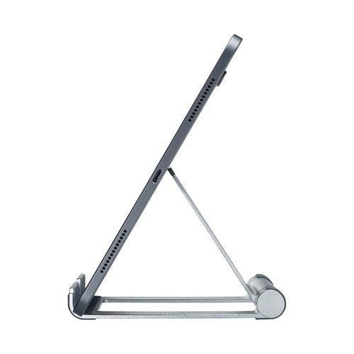 Contour Ergonomics Rotating 360 Degree Rotating Tablet/Phone Stand 4- 13 Inches Silver CE10141