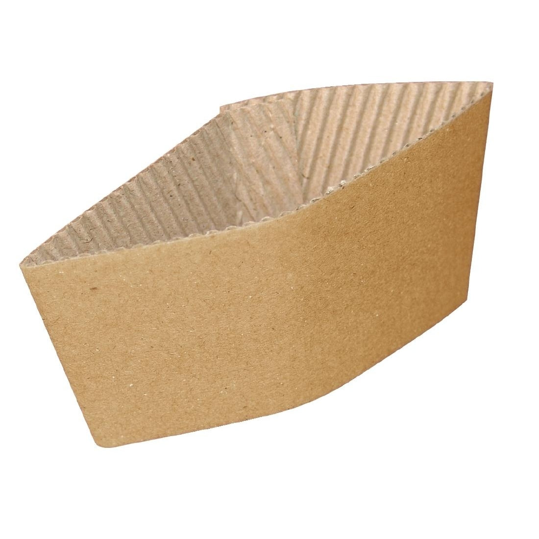 8oz Kraft Paper Cup Sleeves x 1000