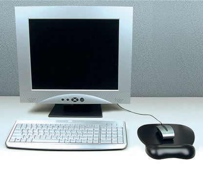 Contour Ergonomics Soft Skin Gel Mouse Mat Wrist Rest Black CE77000