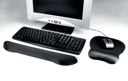 Contour Ergonomics Memory Foam Mouse Mat Wristrest Black CE77698