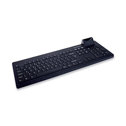 Cherry AKC8200 Hygiene Keyboard with Integrated Smartcard Reader Black AKC8200FUVB/UK