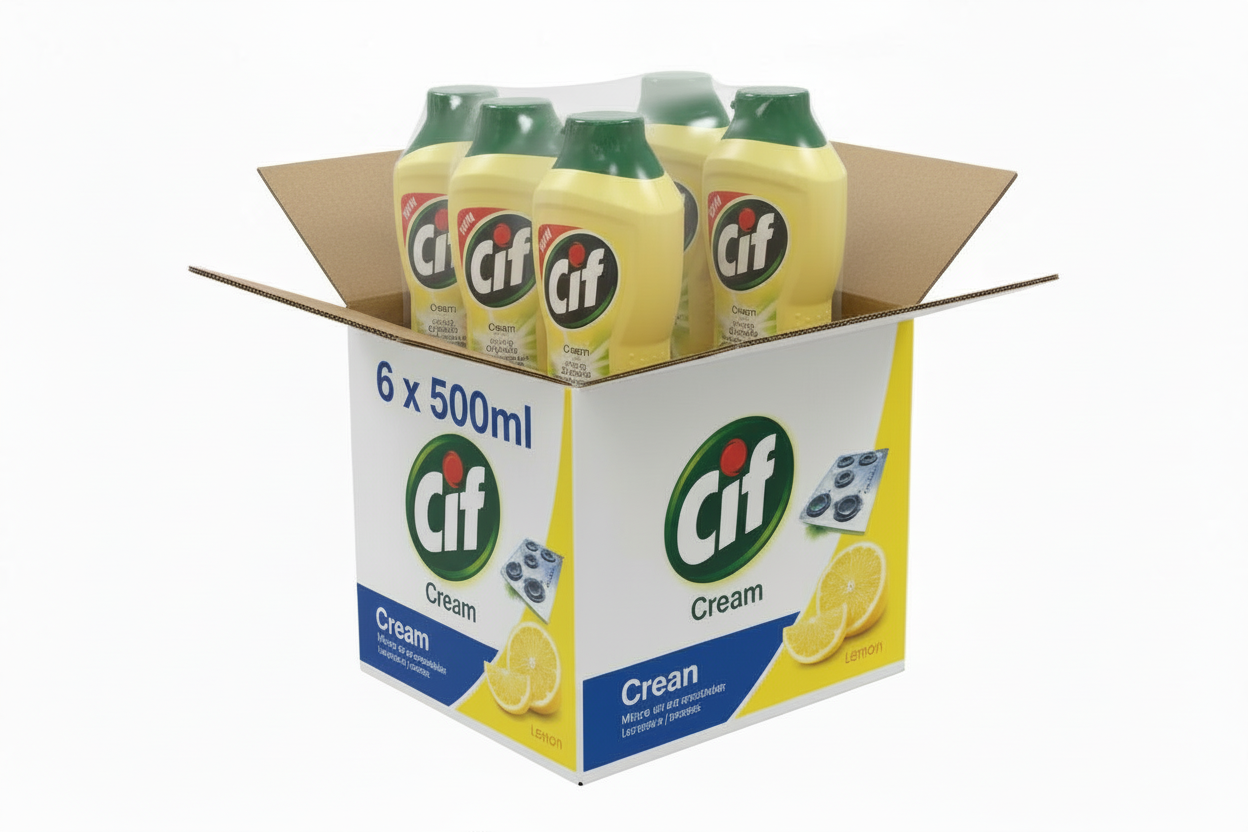 Cif Cream Cleaner Lemon 500ml