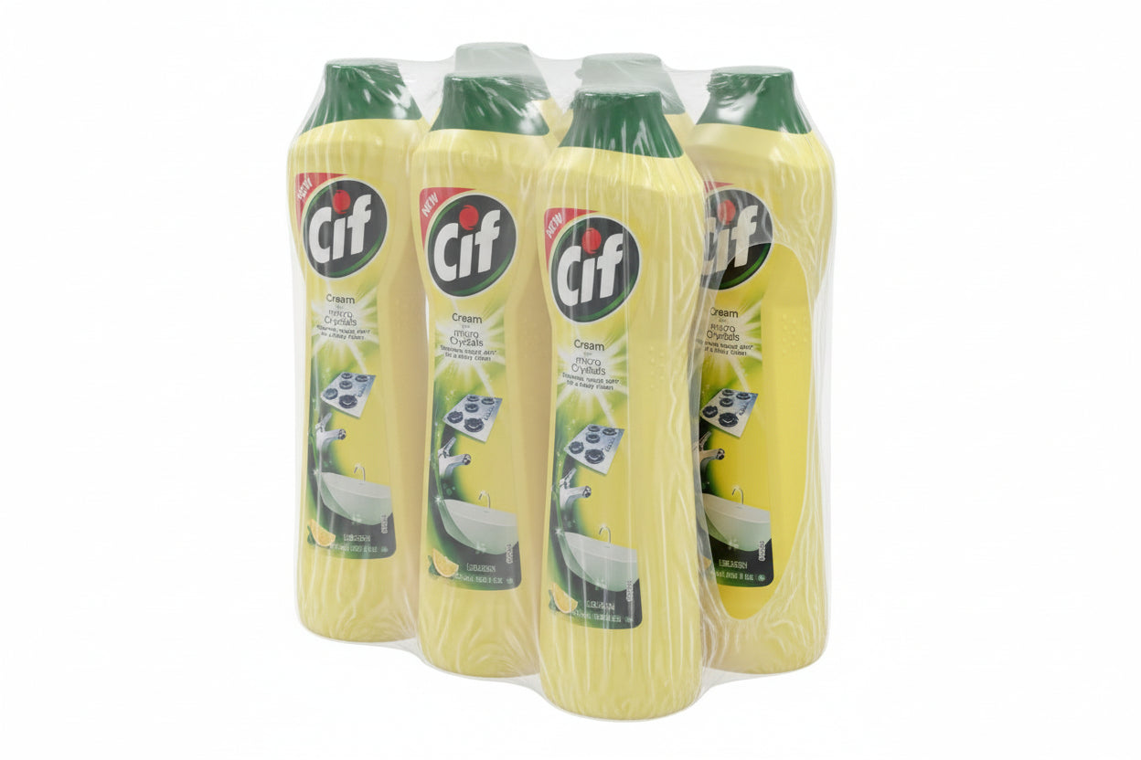 Cif Cream Cleaner Lemon 500ml - UK BUSINESS SUPPLIES