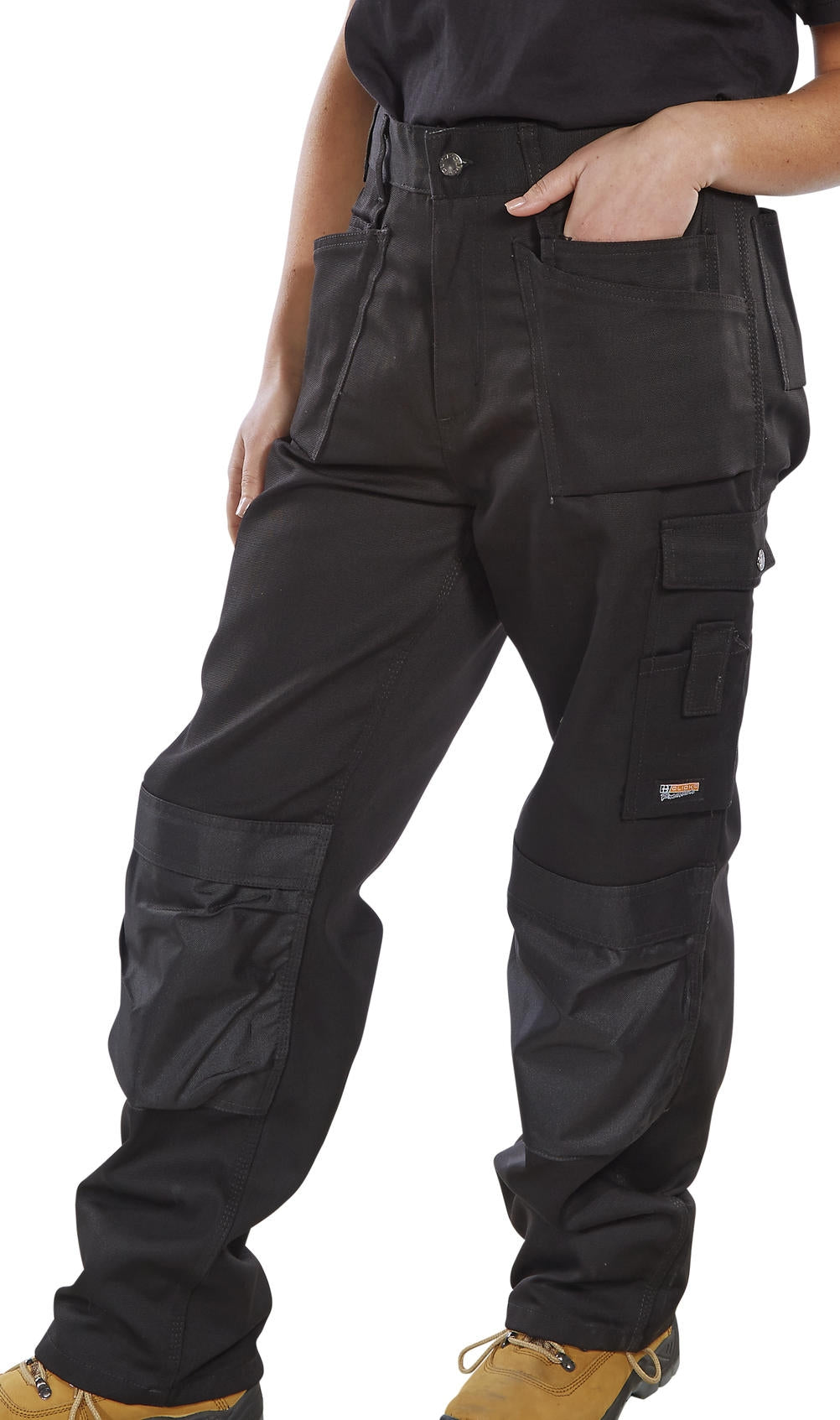 Beeswift Workwear Premium Black Cargo Trousers {All Sizes}