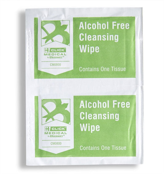 Click Medical Alcohol Free Wipes x 100 Sachets