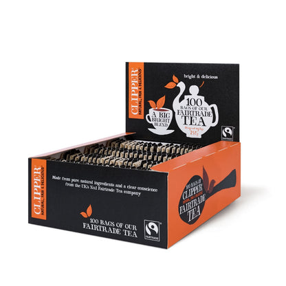 Clipper Fairtrade Everyday String & Tag Catering Tea Bags(100)