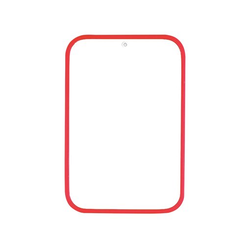 Bic Velleda Dry Wipe Board 300x440mm Red 230 812105