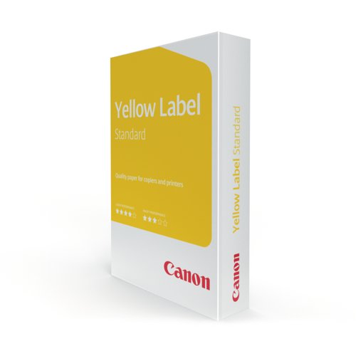 Canon Yellow Label Standard ECF A4 Paper 80gsm White (2500 Pack) 97003515