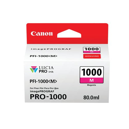Canon PFI-1000M Ink Cartridge Magenta 0548C001