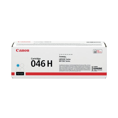 Canon 046H Toner Cartridge High Yield Cyan 1253C002
