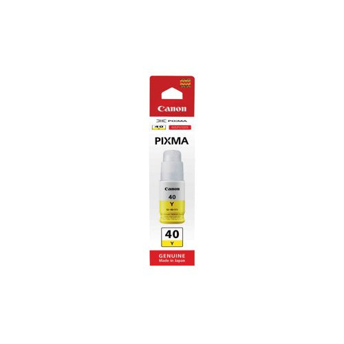 Canon GI-40Y Ink Cartridge Yellow 3402C001