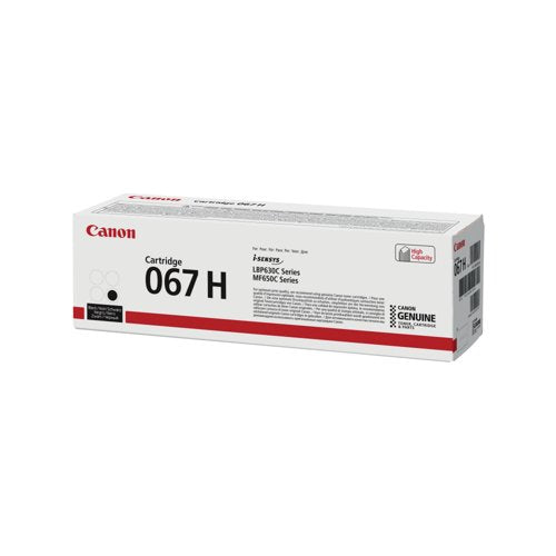 Canon 067H Toner Cartridge High Yield Black 5106C002