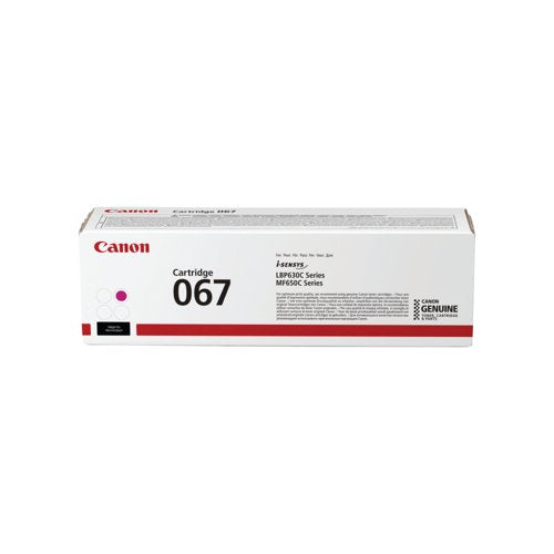 Canon 067M Toner Cartridge Magenta 5100C002