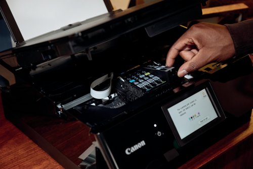 Canon PIXMA TS8750 A4 3-in-1 Wireless Colour Inkjet Printer TS8750 BK