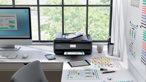 Canon PIXMA TR7650 A4 4-in-1 Wireless Colour Inkjet Printer 4452C028