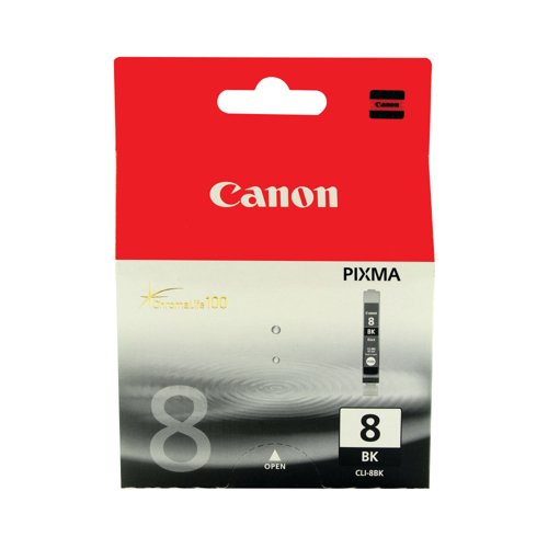 Canon CLI-8BK Ink Cartridge Black 0620B001