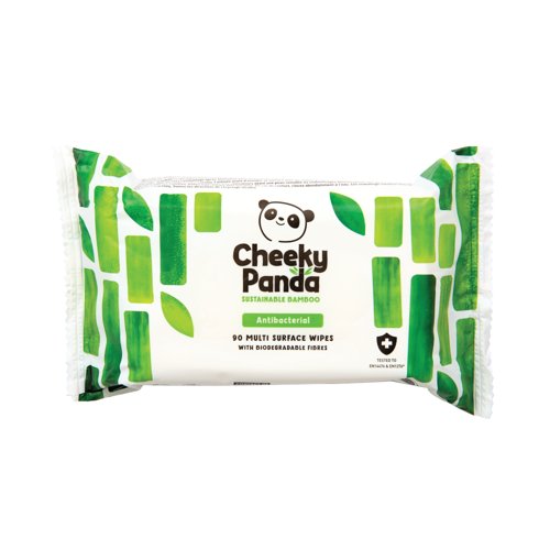 Cheeky Panda Antibacterial Multi Surface Wipes 90 Wipes (Pack of 6) 706117