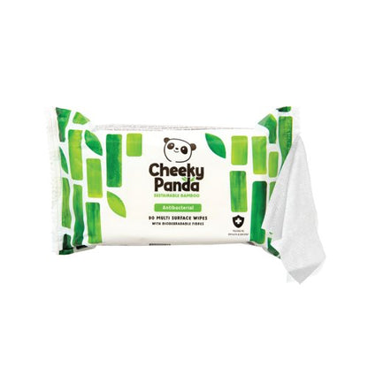 Cheeky Panda Antibacterial Multi Surface Wipes 90 Wipes (Pack of 6) 706117