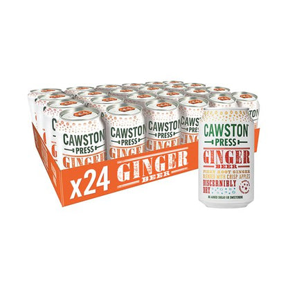 Cawston Press Ginger Beer Soft Drink 330ml Can (Pack of 24) CANS104