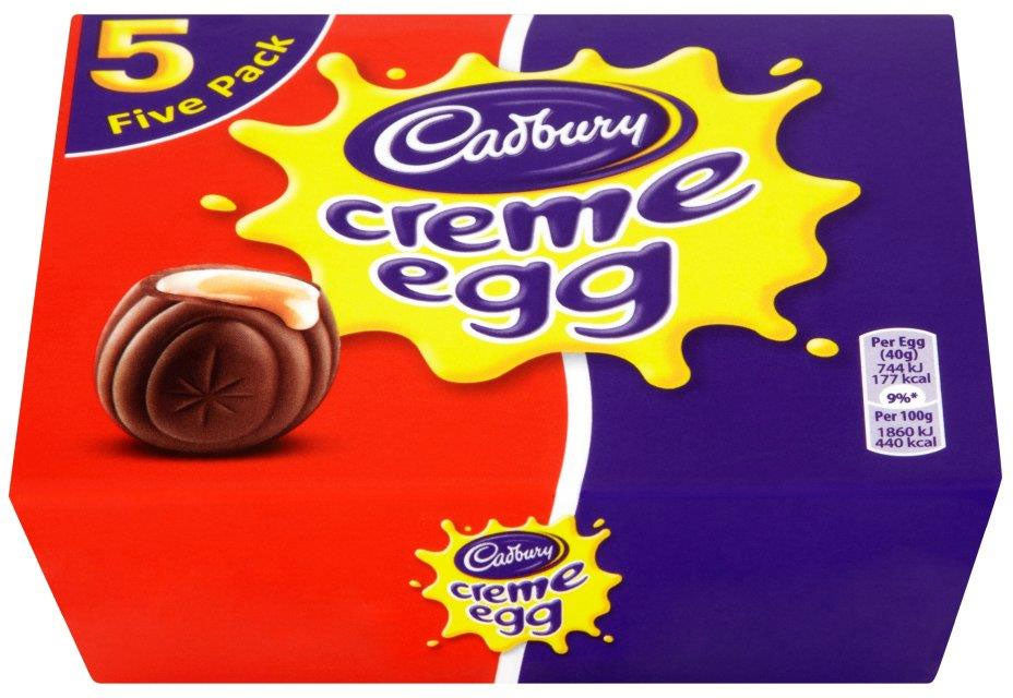 Cadbury Creme Egg 40g Pack 5's