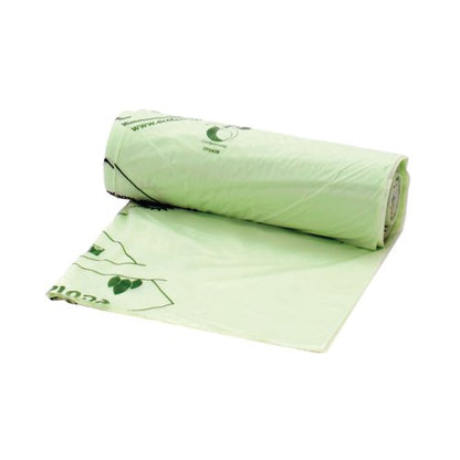 Compostable Food Waste Liner 40L 20 Rollsx25 (Pack of 500) CW040C0