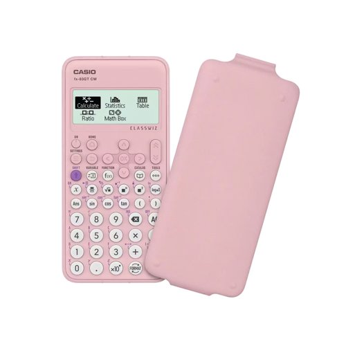 Casio FX-83GTCW Plus Scientific Calculator Pink FX-83GTCW-PK-WUT